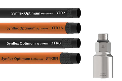 Thermoplastic hydraulic hose, fittings and assemblies