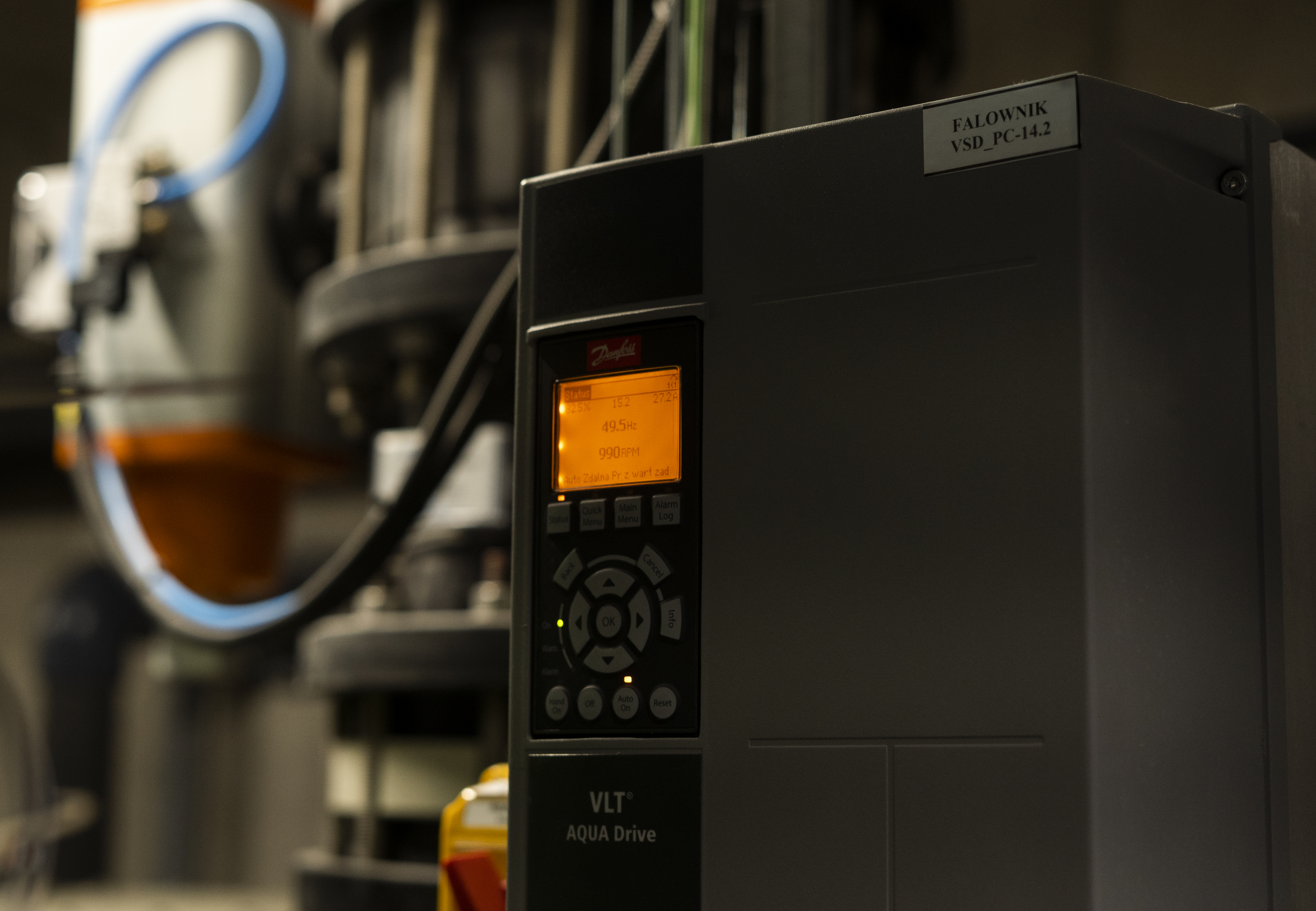 Przetwornice częstotliwości Danfoss Drives