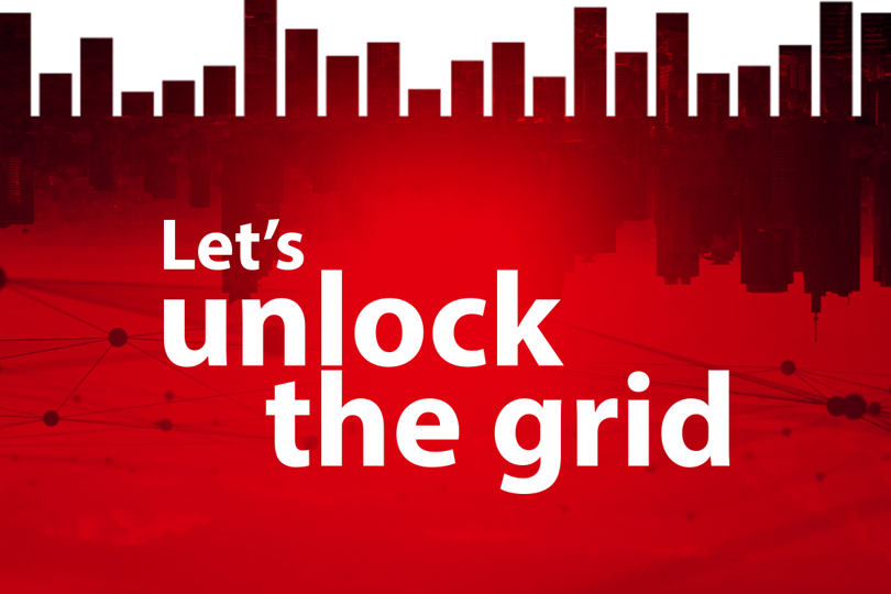 baner let's unlock the grid