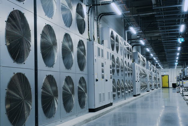 Dentro de um data center