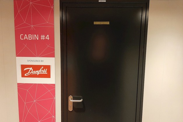 Danfoss cabin aan boord van Ab Initio | STC group