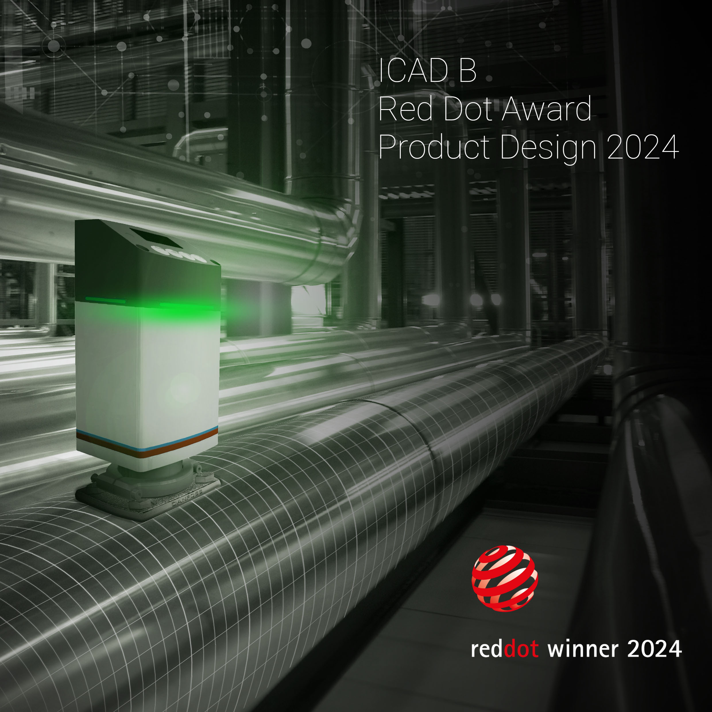 ICAD B Wins Red Dot Award for Product Design 2024 | Danfoss