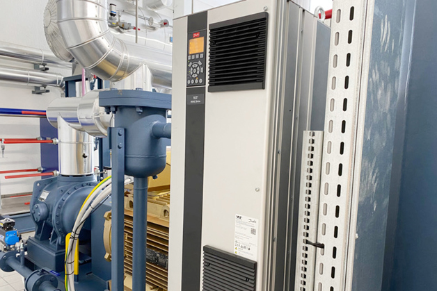 Rivoira 集团工厂内的 VLT HVAC Drive FC 102