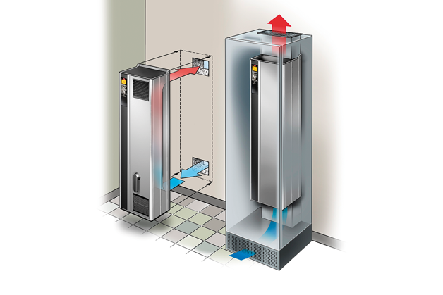 Drawing of back-channel cooling