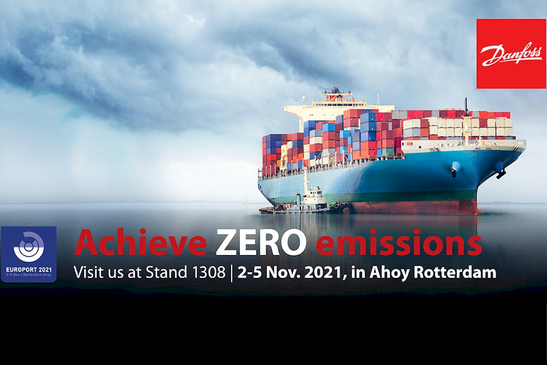 Danfoss Drives | Europort 2021 | 2-5 november 2021 | Ahoy Rotterdam