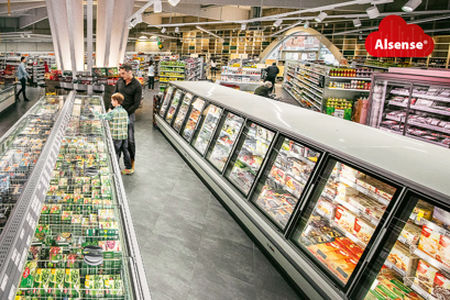 Profissionais de supermercados