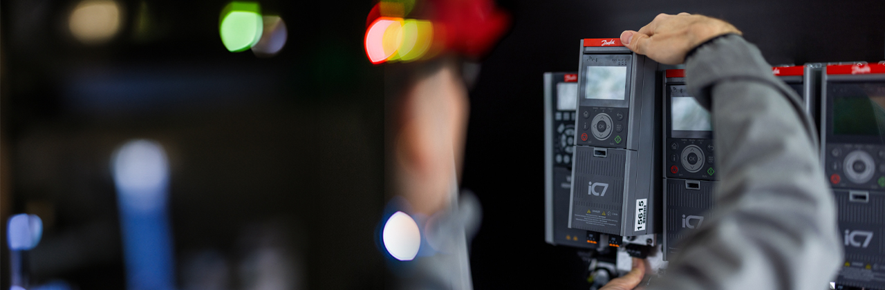 Inverter Danfoss installati fianco a fianco