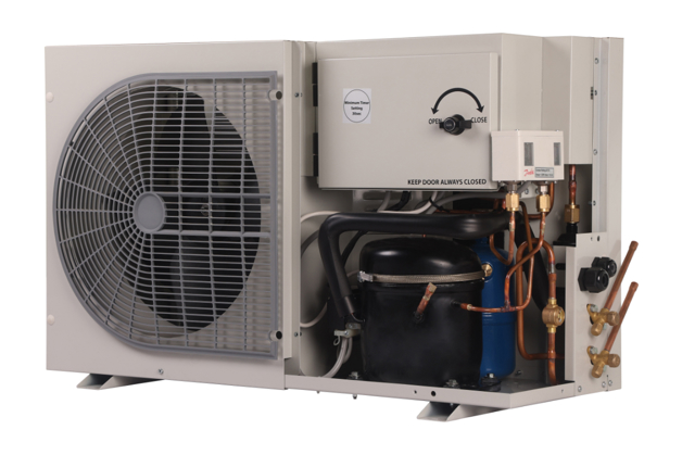 Optyma™ Slim Pack, Seitenansicht offen