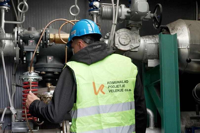 Improved hydronic balancing of the district heating network in Slovenia