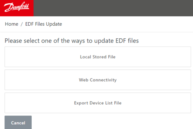 fichiers EDx