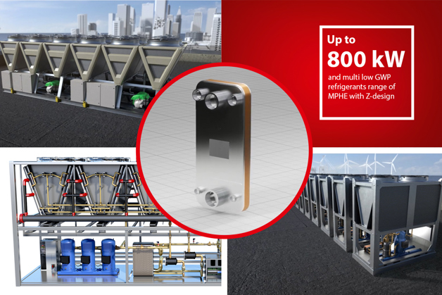 z-design micro plate heat exchangers