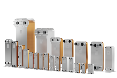 Brazed plate heat exchangers