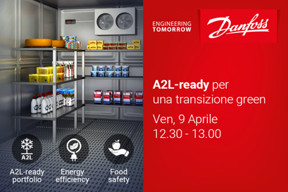 Embrace de green transition with our A2L-ready portfolio for commercial refrigeration applications