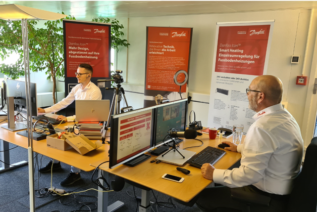 Webinar Raum bei Danfoss Schweiz