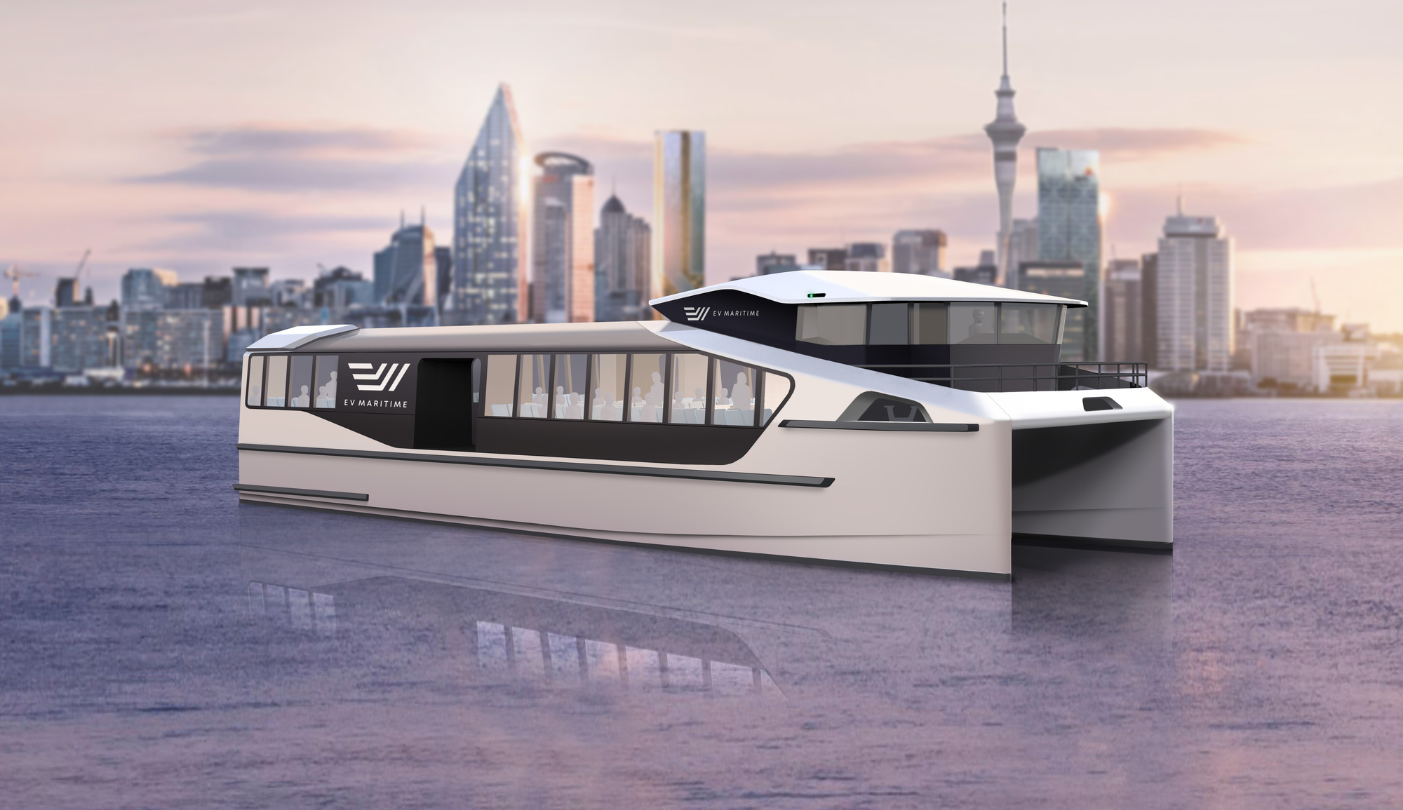 Auckland to introduce the first two fully electric fast ferries to its fleet