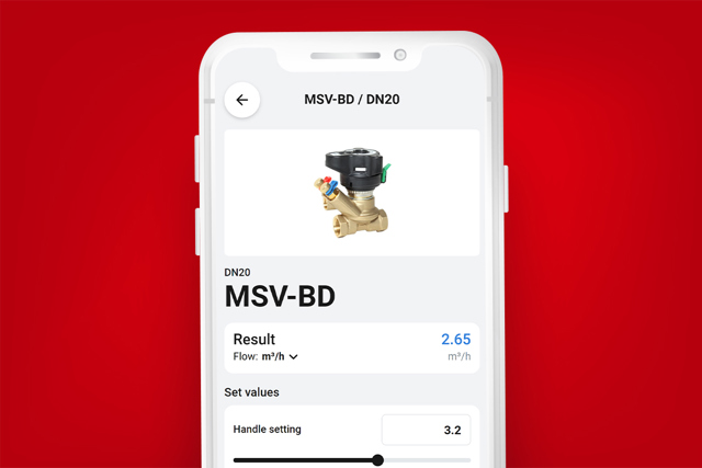 Installer App indregulering
