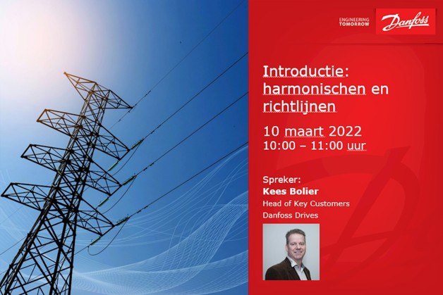 Danfoss Drives Webinar: Introductie harmonischen en richtlijnen - 10 maart 2022