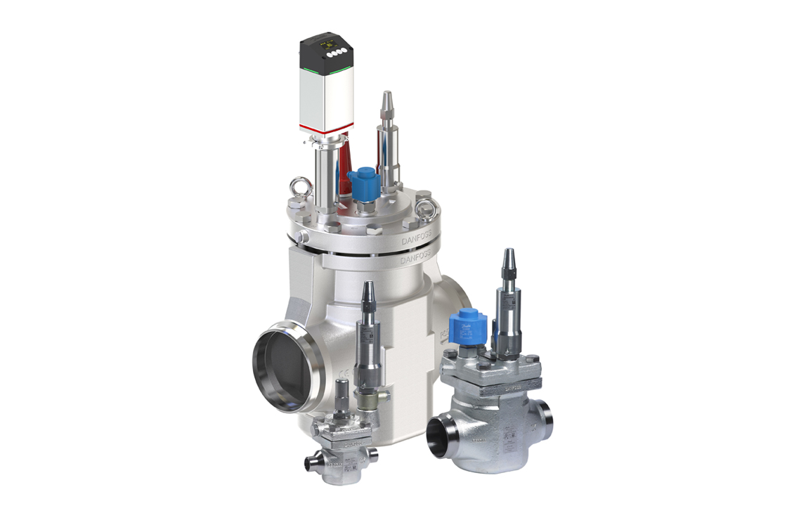 Rodzina Danfoss ICS Flexline dla chłodnictwa przemysłowego