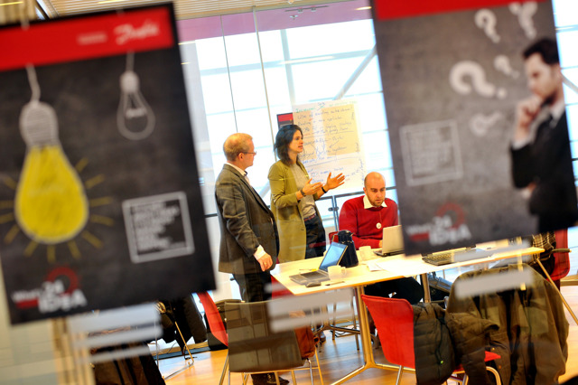 Women smiling with laptop