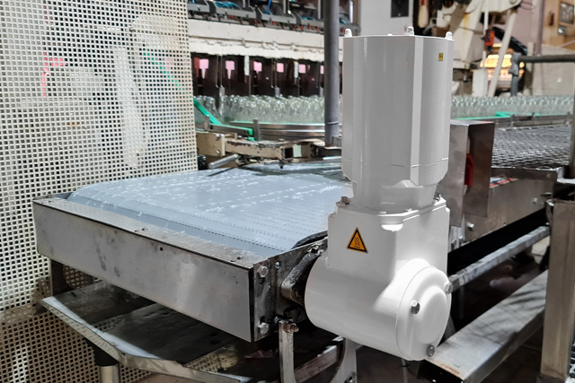 Danfoss OneGearDrive on the Coca-Cola bottling line
