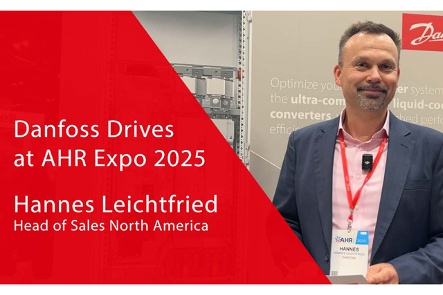 Hannes Leichtfried with Danfoss Drives on North America Market & Challenges
