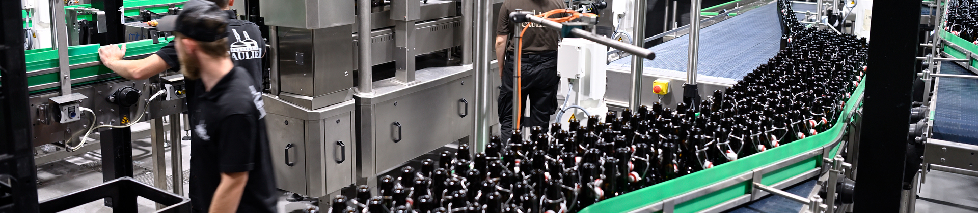 Linija za flaširanje u pivari Brasserie Caulier koja koristi iC7-Automation