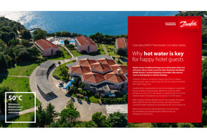 3* resort reduces hot water wait times with MTCV 
