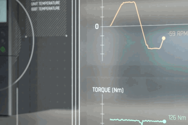 Diagramma che mostra la coppia in iC7-Automation