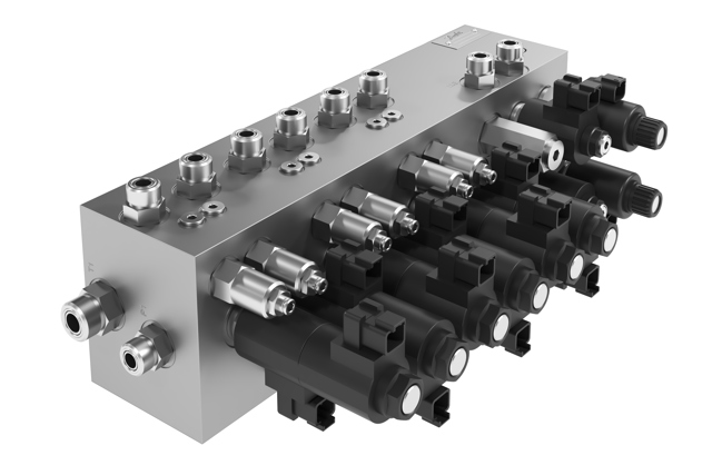 Hydraulic integrated circuit HIC