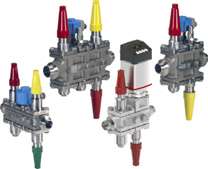 ICF ventilstation i rustfrit stål – Danfoss