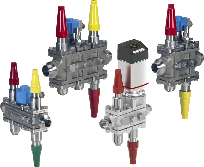 Stazione di regolazione in acciaio inossidabile ICF Flexline™ - Danfoss
