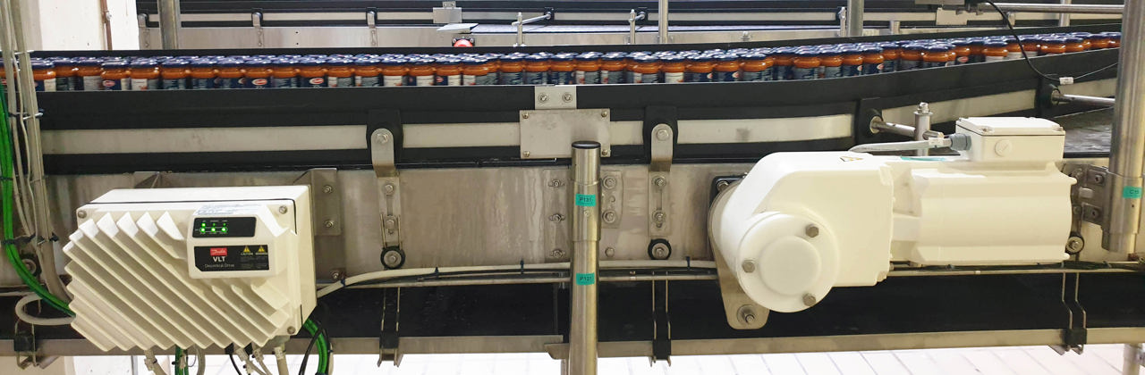 Salsas listas bajo el lema de la sostenibilidad con Danfoss VLT FlexConcept