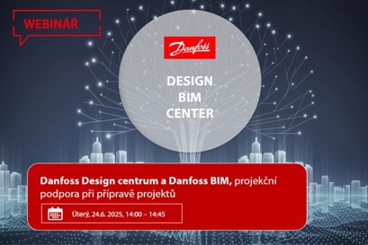 Danfoss Design centrum a Danfoss BIM, projekční podpora při přípravě projektů