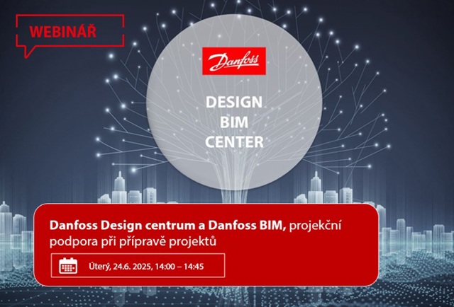 Danfoss Design centrum a Danfoss BIM, projekční podpora při přípravě projektů
