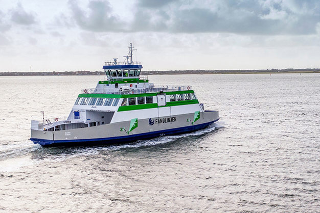 E-ferry Grotte, Fanoe-Esbjerg rute, Molslinjen