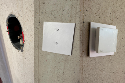 Naadloze afwerking voor de draadloze Icon2™ thermostaat