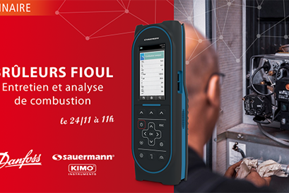 Entretien et analyse de la combustion d'un brûleur à fioul webinaire en ligne