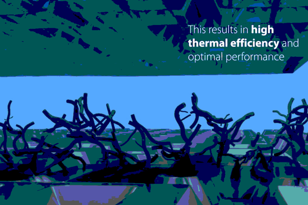 High thermal efficiency