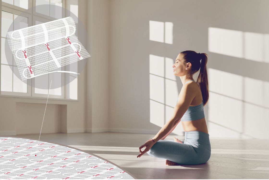 Sähköinen lattialämmitys Danfoss