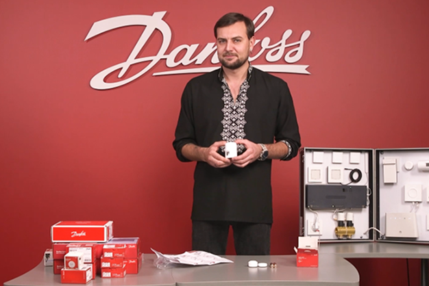 Керування опаленням та охолодженням Danfoss Icon2™ та Danfoss Ally™