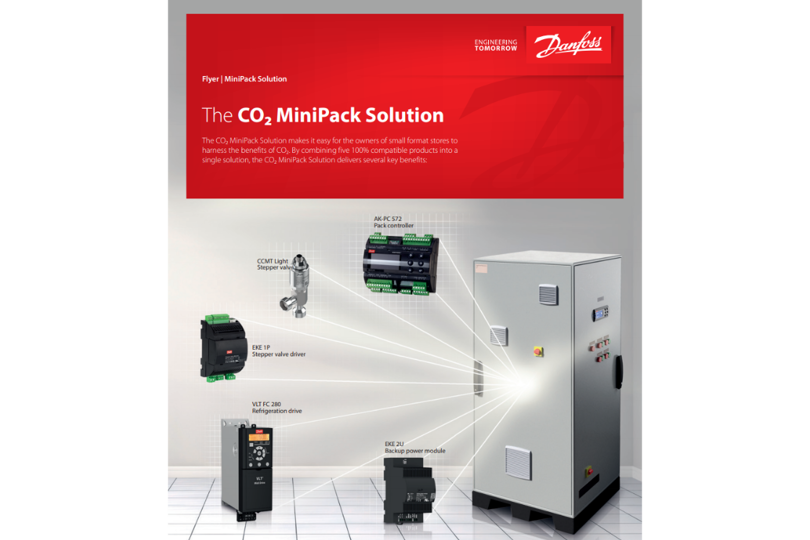 CO₂ MiniPack Solution Danfoss