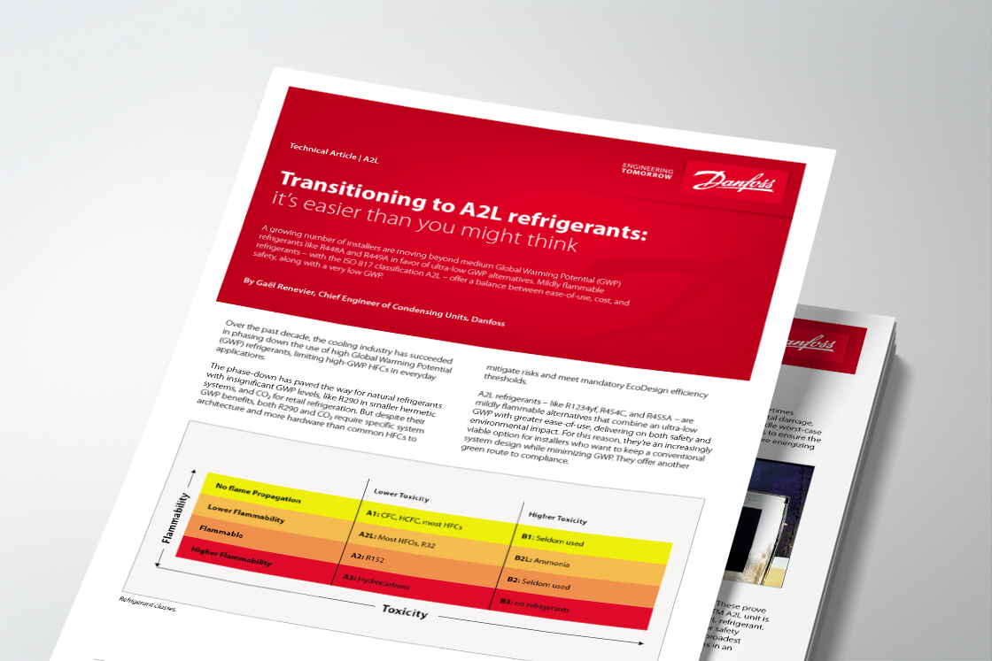 Transitioning to A2L refrigerants