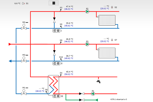 ECL 310 varme- og brugsvandsanl?g | Danfoss