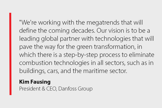 Kim Fausing, Danfoss CEO & President