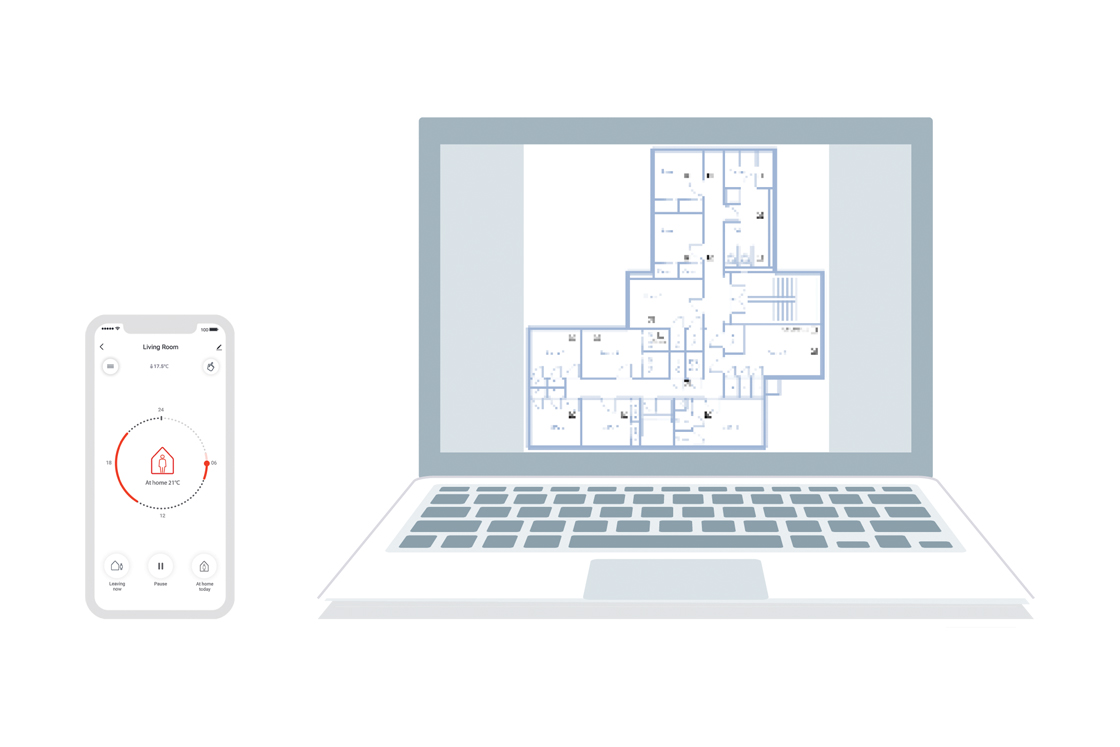 Danfoss Ally™ App en Ally™ Pro Dashboard
