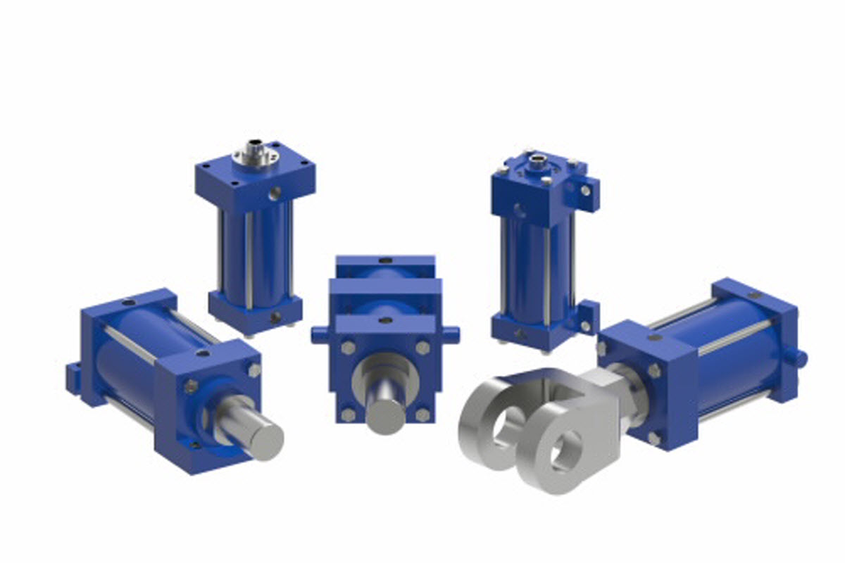 Hydraulic tierod mediumduty NFPA cylinders Danfoss