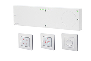 Thermostat d’ambiance radio pour système Danfoss Icon Radio plancher chauffant 