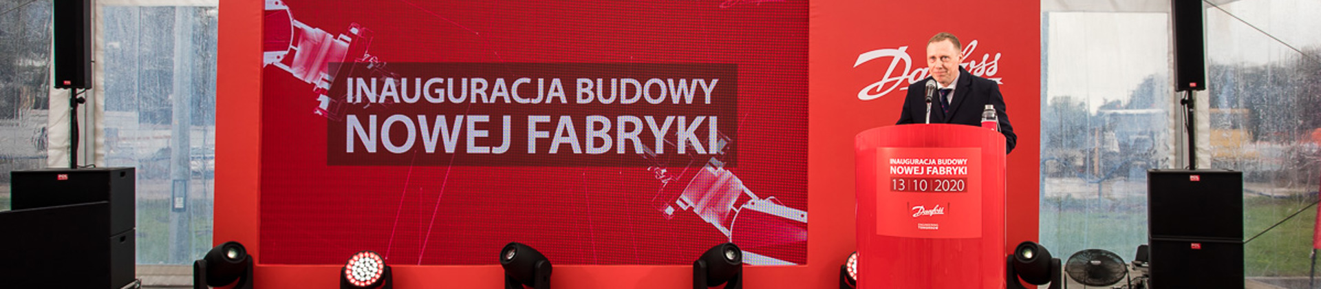 Inauguracja budowy nowej fabryki Danfoss w Grodzisku Mazowieckim