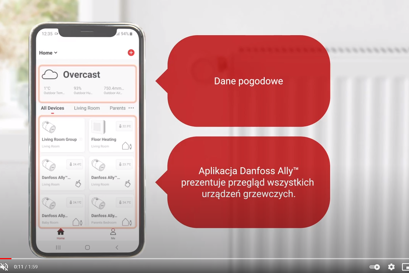 Danfoss Ally™ App Tutorial - How to set and copy a weekly schedule