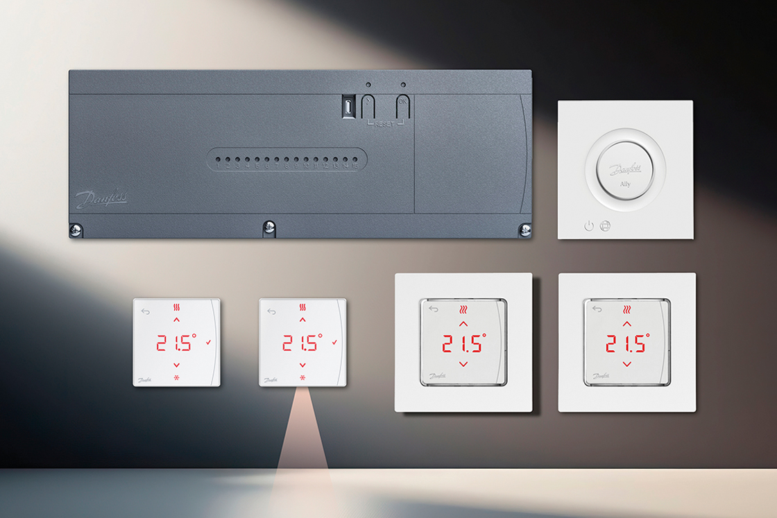 Danfoss Icon2 Zoneregeling voor vloerverwarming en -koeling